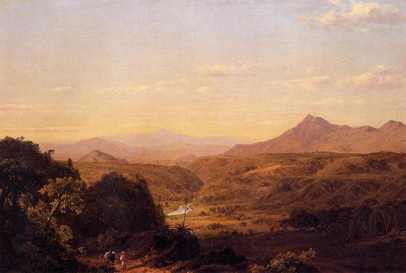 Frederic Edwin Church Scene among the Andes China oil painting art